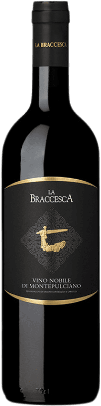 33,95 € Spedizione Gratuita | Vino rosso La Braccesca D.O.C.G. Vino Nobile di Montepulciano