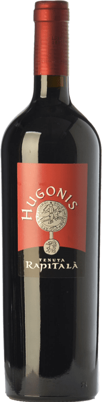 23,95 € Free Shipping | Red wine Rapitalà Hugonis I.G.T. Terre Siciliane Sicily Italy Cabernet Sauvignon, Nero d'Avola Bottle 75 cl
