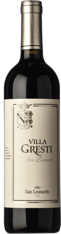 36,95 € | Red wine Tenuta San Leonardo Villa Gresti I.G.T. Vigneti delle Dolomiti Trentino Italy Merlot, Carmenère Bottle 75 cl