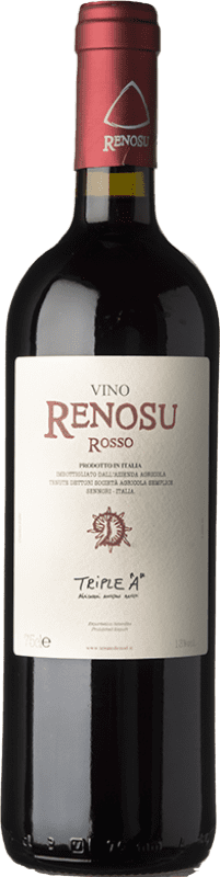 17,95 € | Vinho tinto Dettori Renosu Rosso I.G.T. Romangia Sardenha Itália Cannonau, Monica, Pascale 75 cl