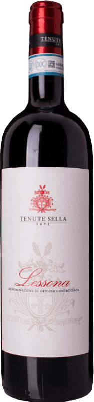 34,95 € Free Shipping | Red wine Tenute Sella D.O.C. Lessona Piemonte Italy Nebbiolo, Vespolina Bottle 75 cl