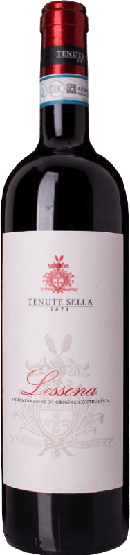 Spedizione Gratuita | Vino rosso Tenute Sella D.O.C. Lessona Piemonte Italia Nebbiolo, Vespolina 75 cl