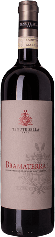 26,95 € | Красное вино Tenute Sella D.O.C. Bramaterra Пьемонте Италия Nebbiolo, Croatina, Vespolina 75 cl
