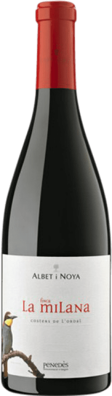 32,95 € | Red wine Albet i Noya Finca La Milana D.O. Penedès Catalonia Spain Tempranillo, Merlot, Caladoc Bottle 75 cl