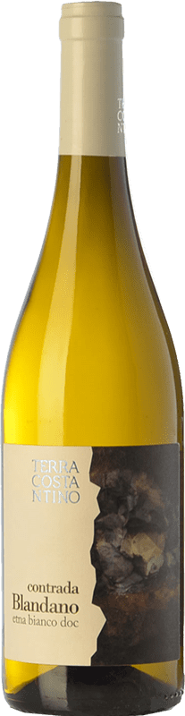 29,95 € Spedizione Gratuita | Vino bianco Terra Costantino Bianco Blandano D.O.C. Etna