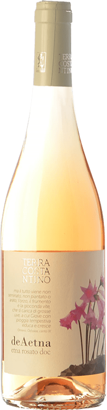 18,95 € | Rosé wine Terra Costantino Rosato D.O.C. Etna Sicily Italy Nerello Mascalese Bottle 75 cl