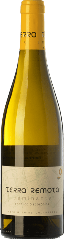 22,95 € Free Shipping | White wine Terra Remota Caminante Crianza D.O. Empordà Catalonia Spain Grenache White, Chardonnay, Chenin White Bottle 75 cl