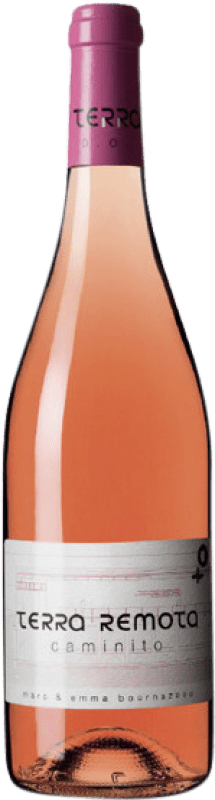 18,95 € Free Shipping | Rosé wine Terra Remota Caminito D.O. Empordà Catalonia Spain Tempranillo, Syrah, Grenache Bottle 75 cl