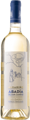 Envoi gratuit | Vin blanc Terras Gauda Abadía San Campio D.O. Rías Baixas Galice Espagne Albariño 75 cl