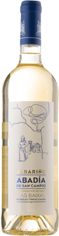 Envio grátis | Vinho branco Terras Gauda Abadía San Campio D.O. Rías Baixas Galiza Espanha Albariño 75 cl