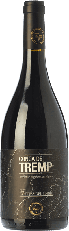 17,95 € | Red wine Terrer de Pallars Conca de Tremp Negre Aged D.O. Costers del Segre Catalonia Spain Merlot, Cabernet Sauvignon Bottle 75 cl