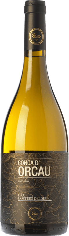 25,95 € Free Shipping | White wine Terrer de Pallars Conca d'Orcau Blanc Crianza D.O. Costers del Segre Catalonia Spain Macabeo Bottle 75 cl