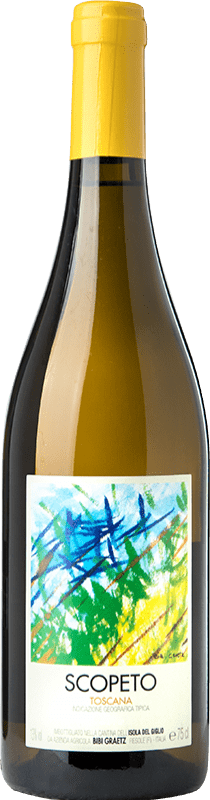 24,95 € | Vin blanc Bibi Graetz Scopeto I.G.T. Toscana Toscane Italie Vermentino, Ansonica 75 cl