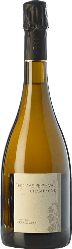 Envoi gratuit | Blanc mousseux Thomas Perseval Grande Cuvée Brut A.O.C. Champagne Champagne France Pinot Noir, Chardonnay, Pinot Meunier 75 cl