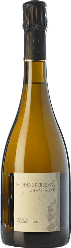 Free Shipping | White sparkling Thomas Perseval Grande Cuvée Brut A.O.C. Champagne Champagne France Pinot Black, Chardonnay, Pinot Meunier 75 cl