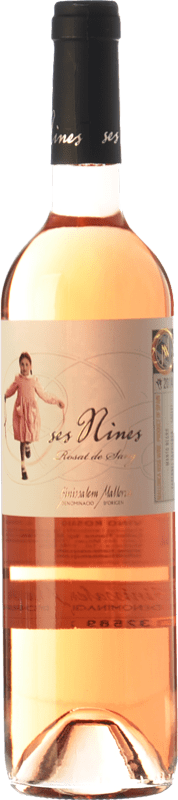 12,95 € Free Shipping | Rosé wine Tianna Negre Ses Nines Rosat de Sang D.O. Binissalem Balearic Islands Spain Cabernet Sauvignon, Callet, Mantonegro Bottle 75 cl