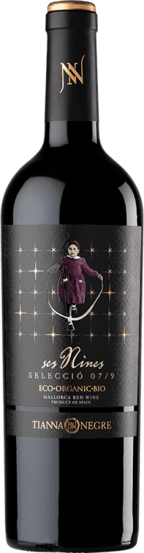 19,95 € | Красное вино Tianna Negre Ses Nines Selecció 07/9 старения D.O. Binissalem Балеарские острова Испания Syrah, Callet, Mantonegro 75 cl