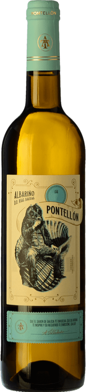 10,95 € | White wine Tollodouro Pontellón D.O. Rías Baixas Galicia Spain Albariño Bottle 75 cl