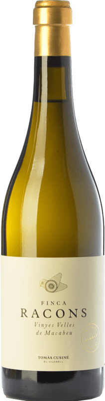 33,95 € | White wine Tomàs Cusiné Finca Racons Crianza D.O. Costers del Segre Catalonia Spain Macabeo Bottle 75 cl