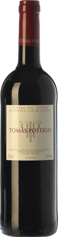 64,95 € Envio grátis | Vinho tinto Tomás Postigo Crianza D.O. Ribera del Duero