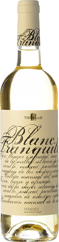 33,95 € Kostenloser Versand | Weißwein Torelló Tranquille D.O. Penedès Eco — Biologisch Magnumflasche 1,5 L