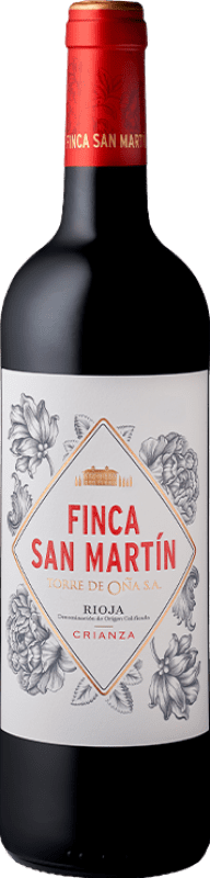 18,95 € 免费送货 | 红酒 Torre de Oña Finca San Martín 岁 D.O.Ca. Rioja