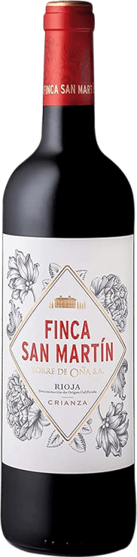 9,95 € | Red wine Torre de Oña Finca San Martín Aged D.O.Ca. Rioja The Rioja Spain Tempranillo 75 cl