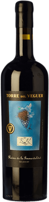 31,95 € | Red wine Torre del Veguer Raïms de la Immortalitat Negre Crianza D.O. Penedès Catalonia Spain Merlot, Cabernet Sauvignon, Petite Syrah Bottle 75 cl