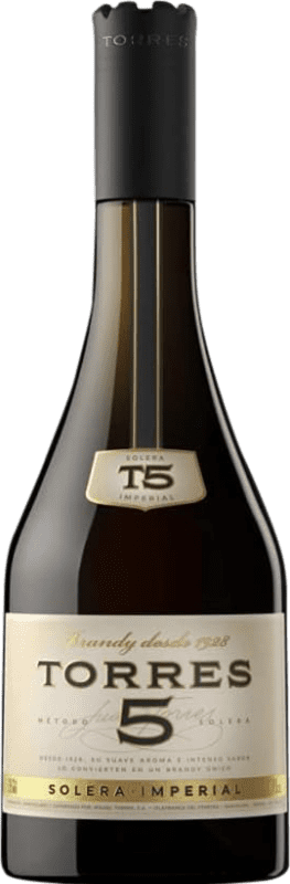 18,95 € Envío gratis | Brandy Torres Reserva D.O. Catalunya 5 Años