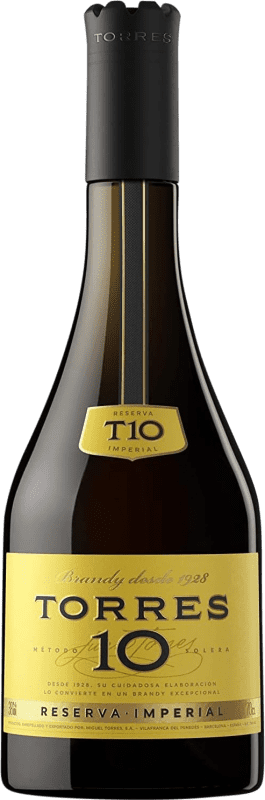 14,95 € Free Shipping | Brandy Torres 10 D.O. Catalunya Catalonia Spain Bottle 70 cl
