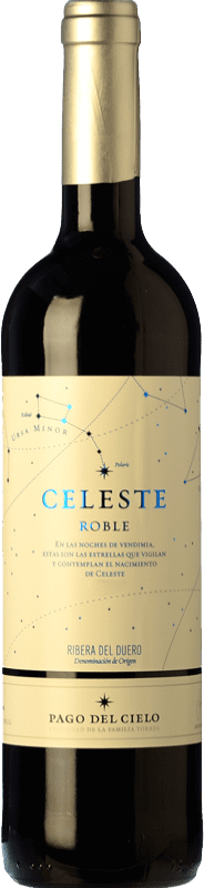 8,95 € Free Shipping | Red wine Torres Celeste Roble D.O. Ribera del Duero Castilla y León Spain Tempranillo Bottle 75 cl