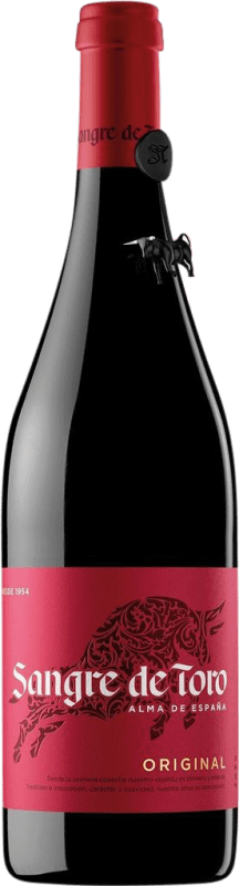 Envoi gratuit | Vin rouge Torres Sangre de Toro Jeune D.O. Catalunya Catalogne Espagne Grenache, Carignan 75 cl