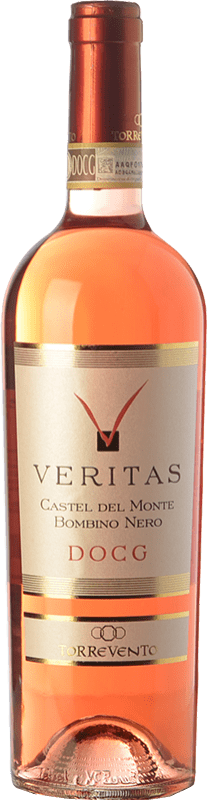 8,95 € Kostenloser Versand | Rosé-Wein Torrevento Veritas D.O.C.G. Castel del Monte Bombino Nero