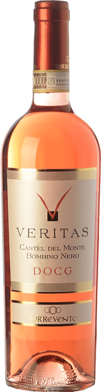 8,95 € Free Shipping | Rosé wine Torrevento Veritas D.O.C.G. Castel del Monte Bombino Nero
