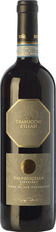 16,95 € Spedizione Gratuita | Vino rosso Trabucchi Terra di San Colombano D.O.C. Valpolicella