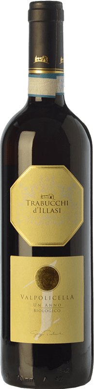 8,95 € Free Shipping | Red wine Trabucchi Un Anno D.O.C. Valpolicella Veneto Italy Corvina, Rondinella, Corvinone, Oseleta, Croatina Bottle 75 cl