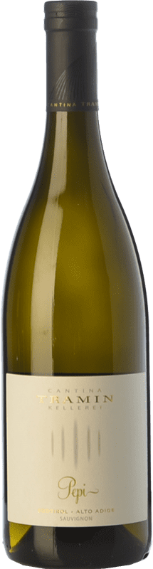 Envoi gratuit | Vin blanc Tramin Pepi D.O.C. Alto Adige Trentin-Haut-Adige Italie Sauvignon 75 cl