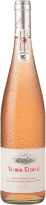 Envío gratis | Vino Rosado Txomin Etxaniz Rosé — Rosado D.O. Getariako Txakolina País Vasco España Hondarribi Zuri, Hondarribi Beltza 75 cl