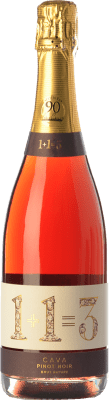 U Més U 1 + 1 Igual a 3 Rosat Pinot Black Природа Брута Cava Резерв 75 cl