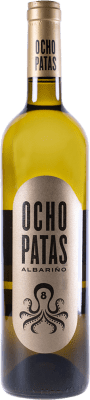 免费送货 | 白酒 Uvas de Cuvée Ocho Patas D.O. Rías Baixas 加利西亚 西班牙 Albariño 75 cl