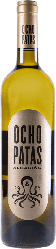 31,95 € Бесплатная доставка | Белое вино Uvas de Cuvée Ocho Patas D.O. Rías Baixas