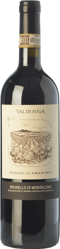 58,95 € | Red wine Val di Suga Poggio al Granchio 2009 D.O.C.G. Brunello di Montalcino Tuscany Italy Sangiovese Bottle 75 cl