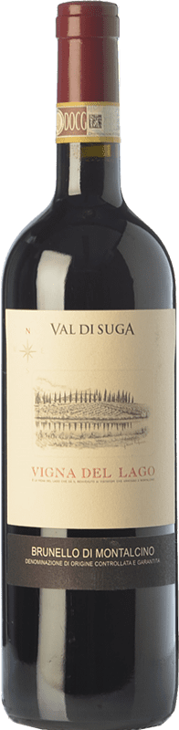 69,95 € Free Shipping | Red wine Val di Suga Vigna del Lago 2009 D.O.C.G. Brunello di Montalcino Tuscany Italy Sangiovese Bottle 75 cl