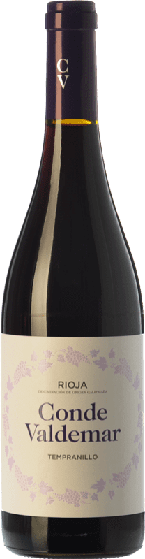 5,95 € Free Shipping | Red wine Valdemar Conde de Valdemar Joven D.O.Ca. Rioja The Rioja Spain Tempranillo Bottle 75 cl