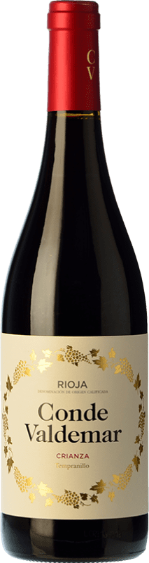 17,95 € Free Shipping | Red wine Valdemar Conde de Valdemar Crianza D.O.Ca. Rioja The Rioja Spain Tempranillo, Mazuelo Magnum Bottle 1,5 L