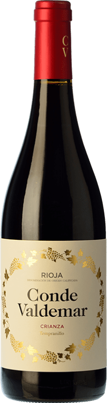 31,95 € 免费送货 | 红酒 Valdemar Conde de Valdemar 岁 D.O.Ca. Rioja 瓶子 Magnum 1,5 L