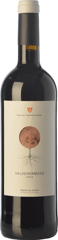 9,95 € | Red wine Valderiz Valdehermoso 9 Meses Young D.O. Ribera del Duero Castilla y León Spain Tempranillo Bottle 75 cl