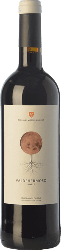 16,95 € Envío gratis | Vino tinto Valderiz Valdehermoso 9 Meses Joven D.O. Ribera del Duero