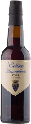 Free Shipping | Fortified wine Valdespino Amontillado Coliseo Very Old Rare Sherry VORS D.O. Manzanilla-Sanlúcar de Barrameda Andalusia Spain Palomino Fino Half Bottle 37 cl