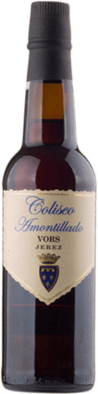 163,95 € Spedizione Gratuita | Vino fortificato Valdespino Amontillado Coliseo V.O.R.S. Very Old Rare Sherry D.O. Manzanilla-Sanlúcar de Barrameda Mezza Bottiglia 37 cl